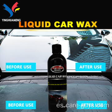 CAR Liquid Wax Aplicación fácil de alto brillo de brillo